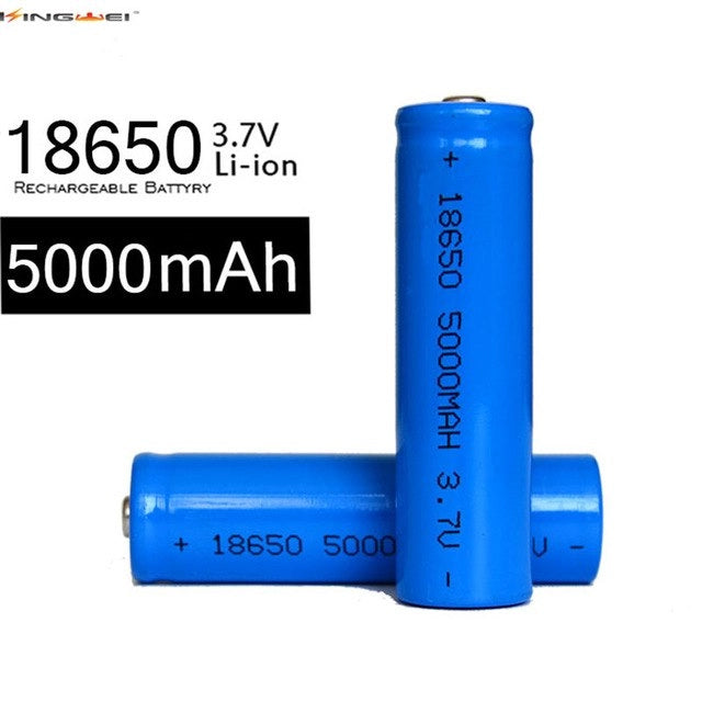 Batería recargable de iones de litio 18650 de 3,7 V y 5000 mAh