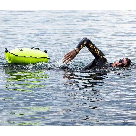 Seac Safe Dry Yellow 28Lt Swimming Buoy Bag