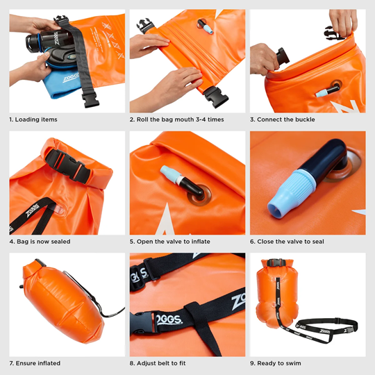 Zoggs Open Water Swimming Buoy