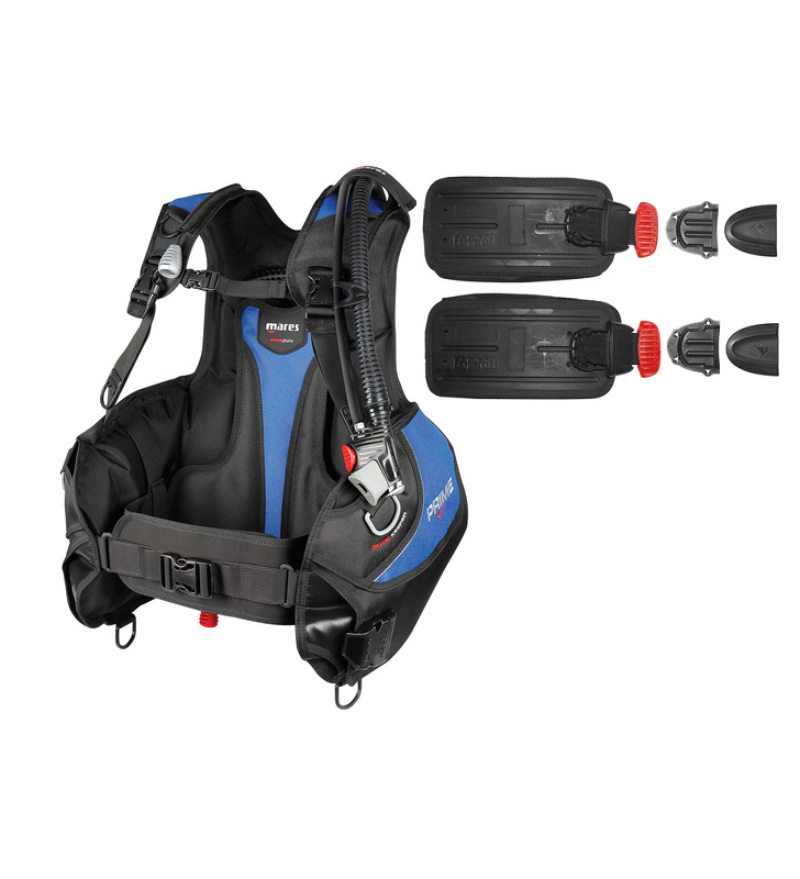 Chaleco compensador Mares Prime con peso integrado 417364
