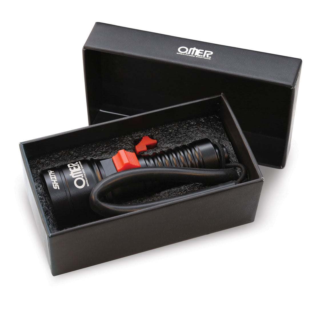 Omer Shiny II flashlight 800 lumen