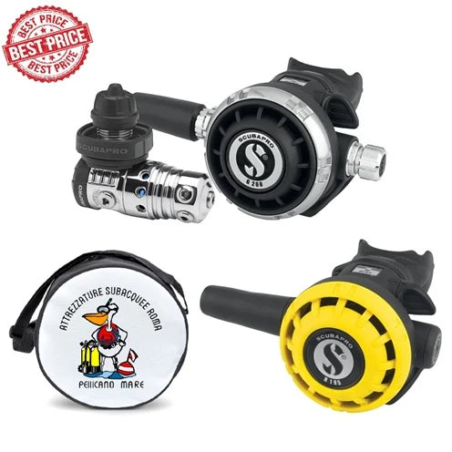 Scubapro MK25 EVO Regulador Set din 300 G260 R195 OCTO