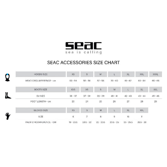 Seac Dry Seal 5mm glove code 03002