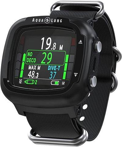 Computer Aqualung i330R dive computer with bright color screen, rechargeable battery, Bluetooth, and multiple dive modes