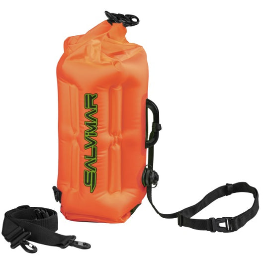 Bolsa de seguridad para natación Salvimar Swim Safe de 20 litros, modelo 400542, boya de natación