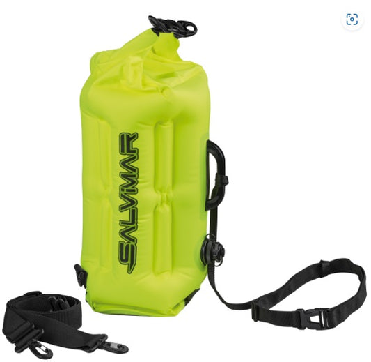Bolsa de seguridad para natación Salvimar Swim Safe de 20 litros, modelo 400542, boya de natación